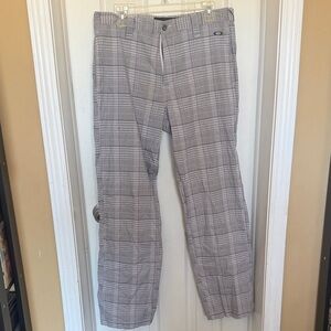 Oakley Men's Checkered Gray Pants